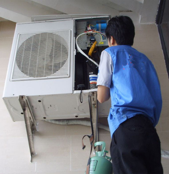 柯桥空调开机无反应维修